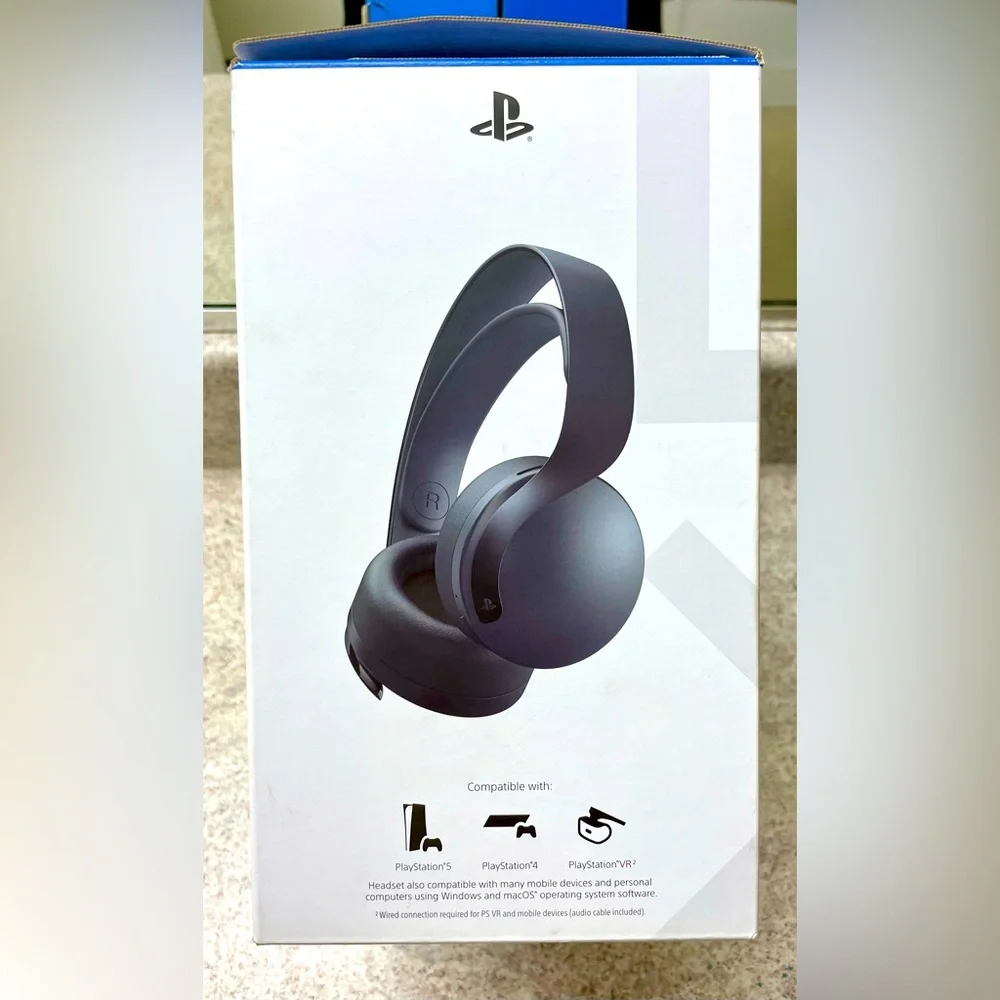 Sony PlayStation Midnight Black Gaming Headset